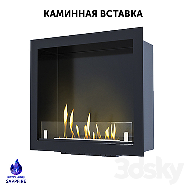 3d Models Fireplace Built In Biofireplace Fireplace
