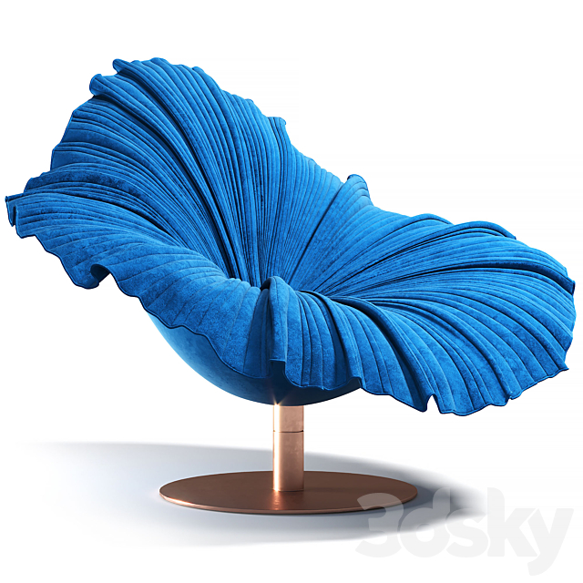 3d Models Arm Chair Bloom Chair By Kenneth Cobonpue