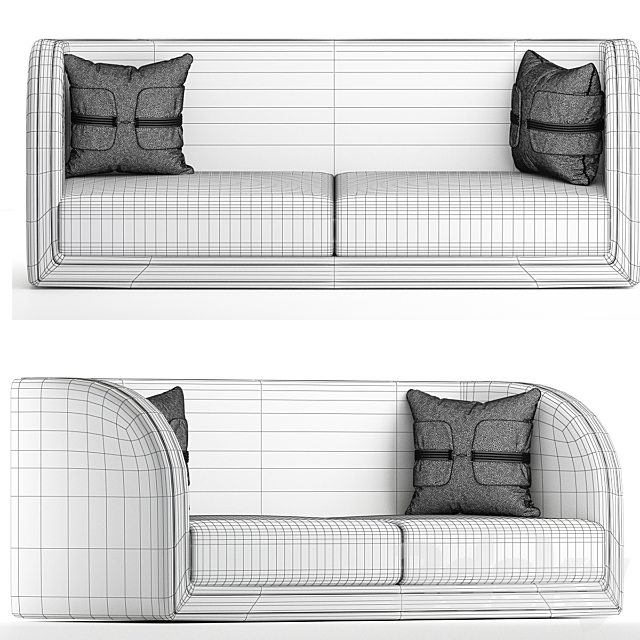 3d Models Sofa Sofa Versace Home Divani