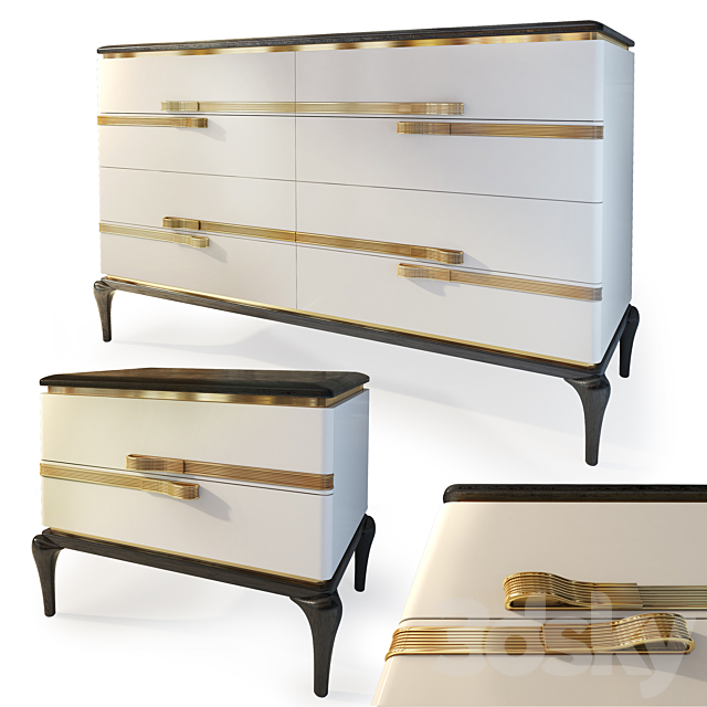 3d Models Sideboard Chest Of Drawer Chest And Nightstand