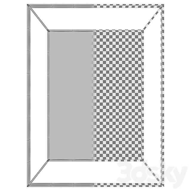 3d Models Mirror Lavigne Traditional Accent Mirror W000531828
