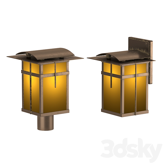 San fernando light Street lighting 3D Models