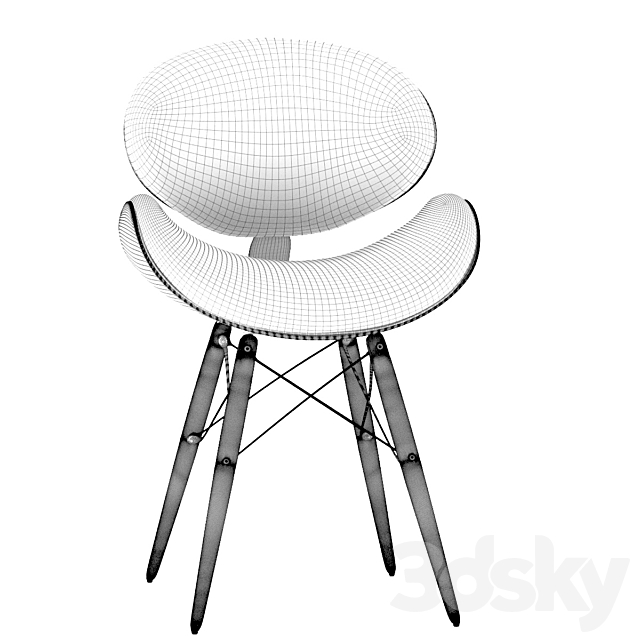 3d Models Chair Armen Living Cassie Dining Chair