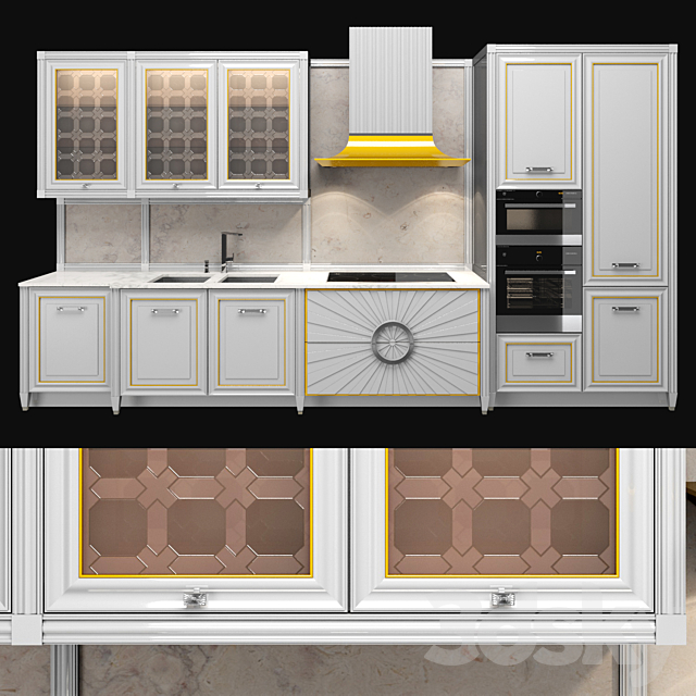 3d Models Kitchen Dama Di Quadri