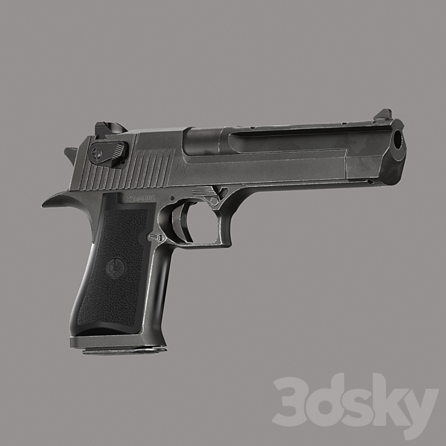 3d Models Weapon Pistol Desert Eagle Ae 50