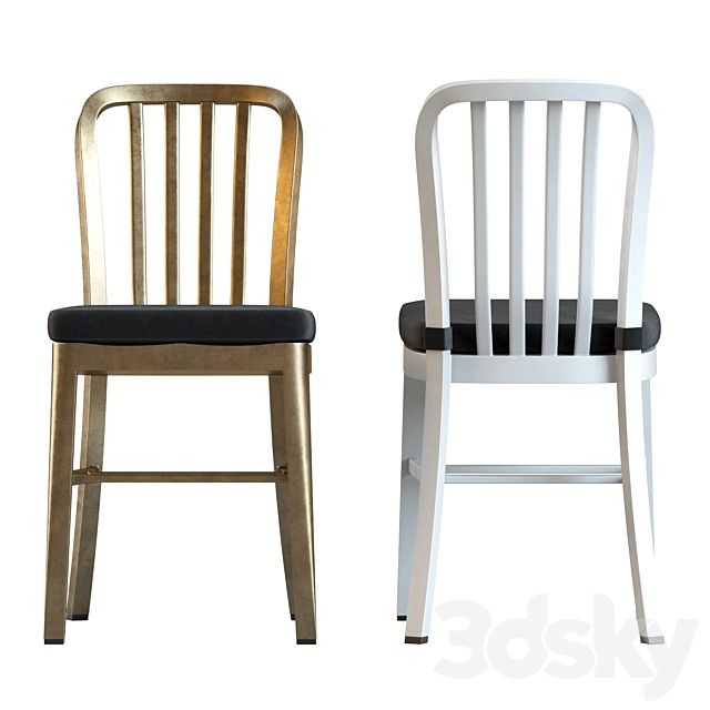 3d models: Chair - Crate & Barrel Delta Dining Chair