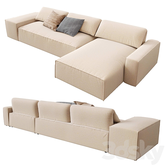 3d Models Sofa Desiree Divani Freemood Sofa