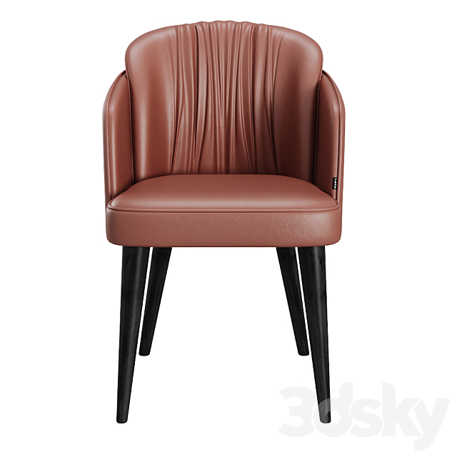 3d Models Chair Akron Leta Sandalye