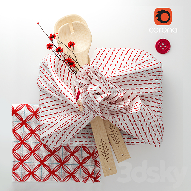 3d Models Decorative Set Ikea Winterfest Set