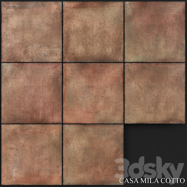 3d Models Tile Yurtbay Seramik Casa Mila Cotto