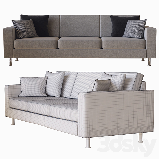 3d models: Sofa - indivi sofa boconcept 02