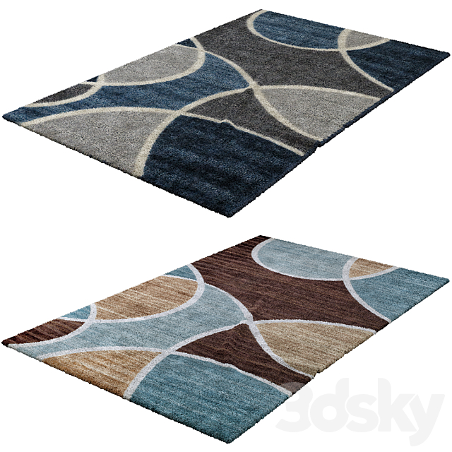 Gardens Geo Waves Textured Print, Better Homes And Gardens Area Rugs Waves