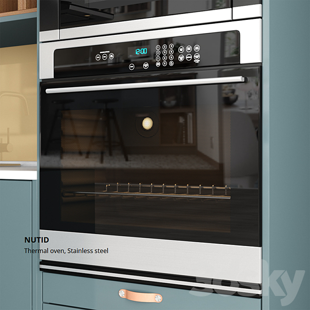 3d Models Kitchen Ikea Kitchen Kallarp