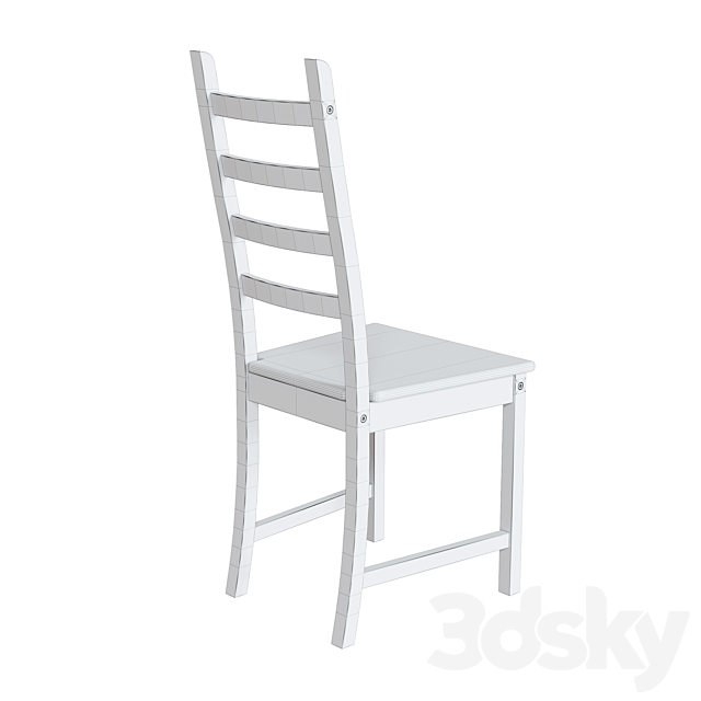 3d Models Chair Chair Ikea Kaustby