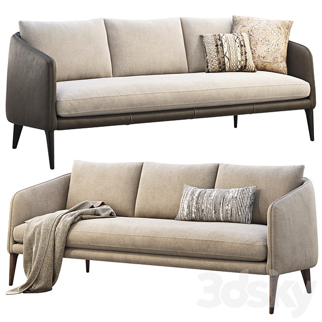 3d Models Sofa Rhys Bench Seat Sofas 2 Options
