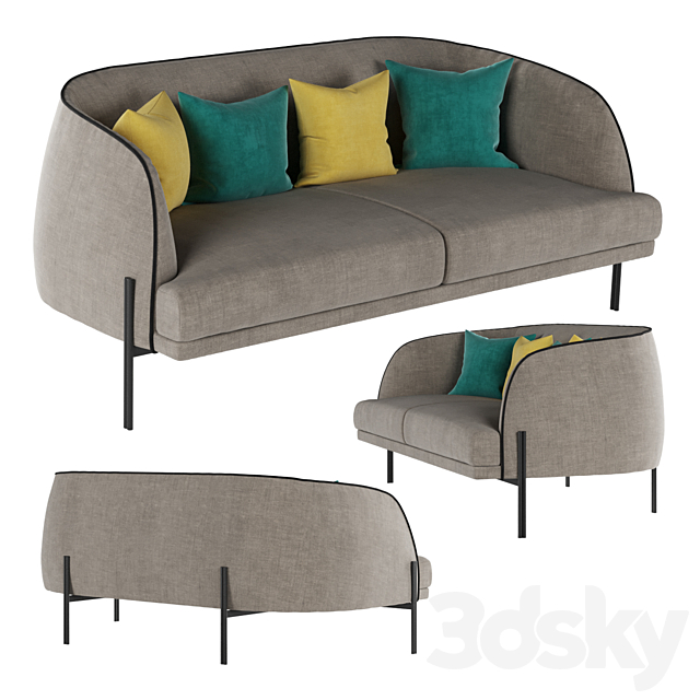 3d Models Sofa Divano Caillou Liu Jodivano Caillou Liu Jo
