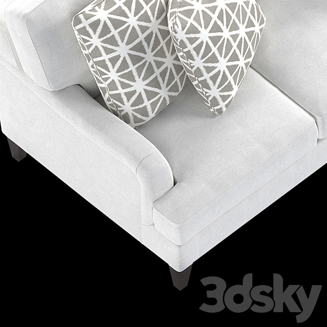 3d Models Sofa Omni 89 Sofa Detroit Sofa Co