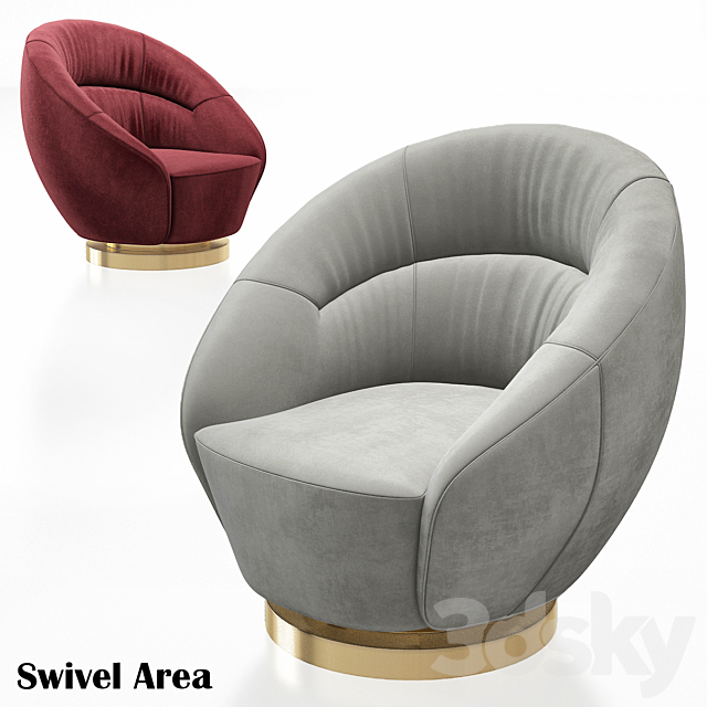 3d Models Arm Chair Swivel Chair Area 51