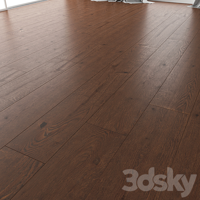 3d Models Floor Coverings Wood Floor Oak Chester Brushed