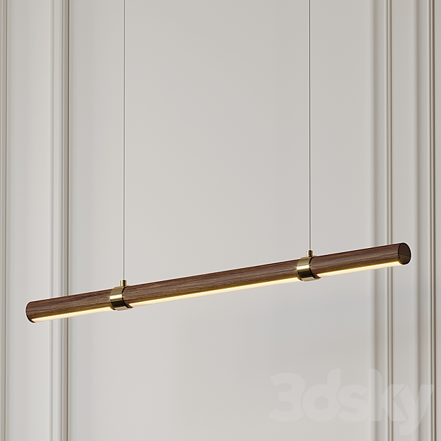 3d Models Pendant Light Linear Wood Led - Linear Led Pendant Wood 3d Models Pendant Light Linear Wood Led - Linear Led Pendant Wood