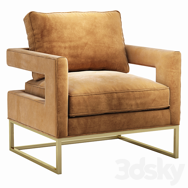 Avery velvet chair clearance