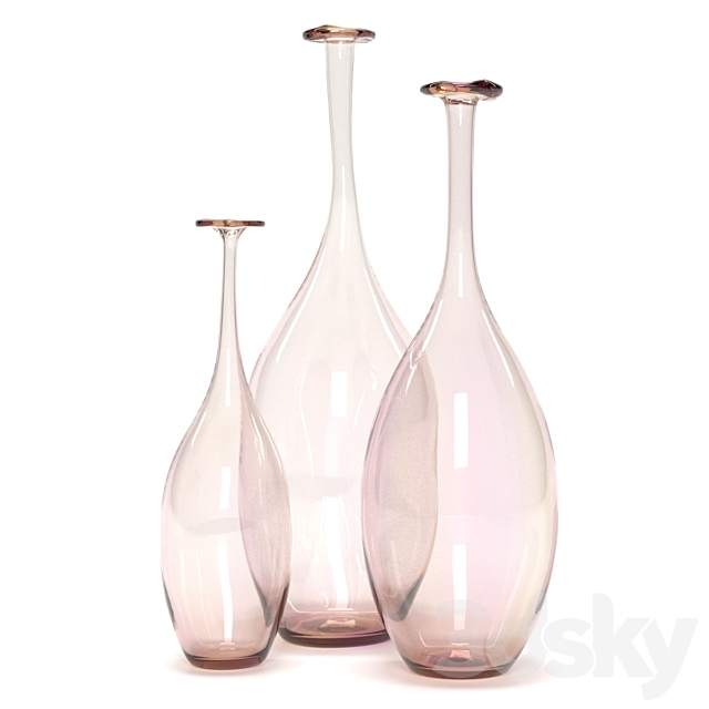 3d Models Vase Kosta Boda Fidji