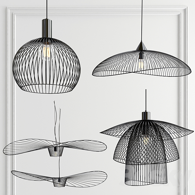 3d Models Chandelier Four Exclusive Chandelier Collection 38