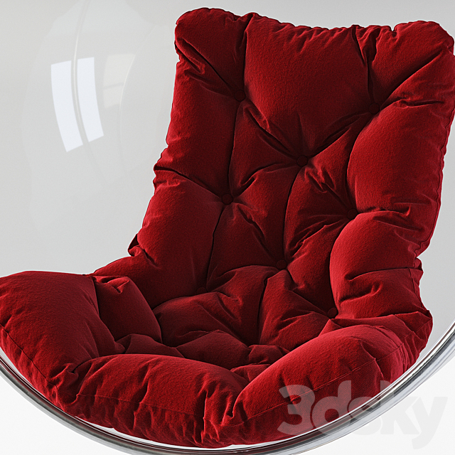 3d models: Arm chair - Bubble chair by Eero Aarnio