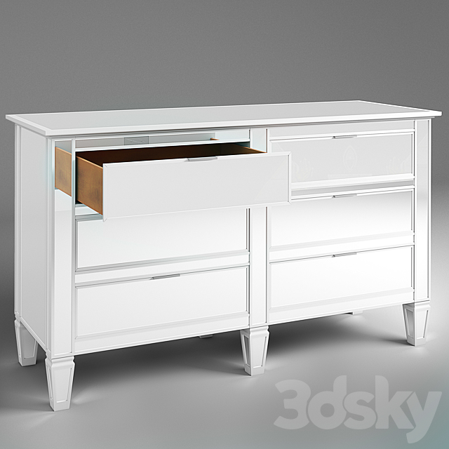 3d Models Sideboard Chest Of Drawer Pottery Barn Park 6