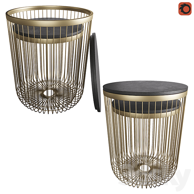 3d Models Table Coffee Table Basket Argyris