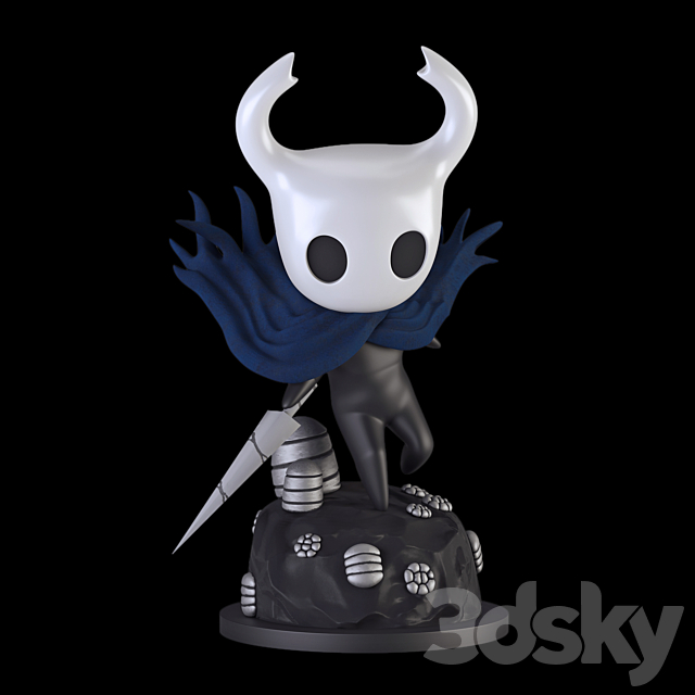 3d Models Toy Hollow Knight The Knigth