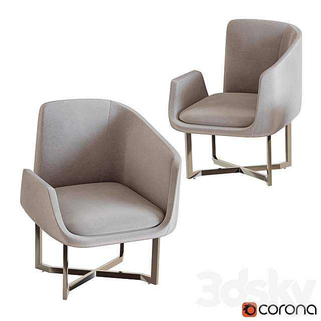 3d Models Arm Chair Open Privacy Lounge Chair Sf3s