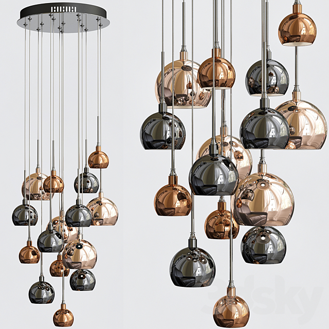 aurelia 15 light ceiling pendant