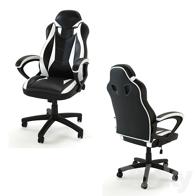 3d Models Office Furniture Gaming Chair Bundy
