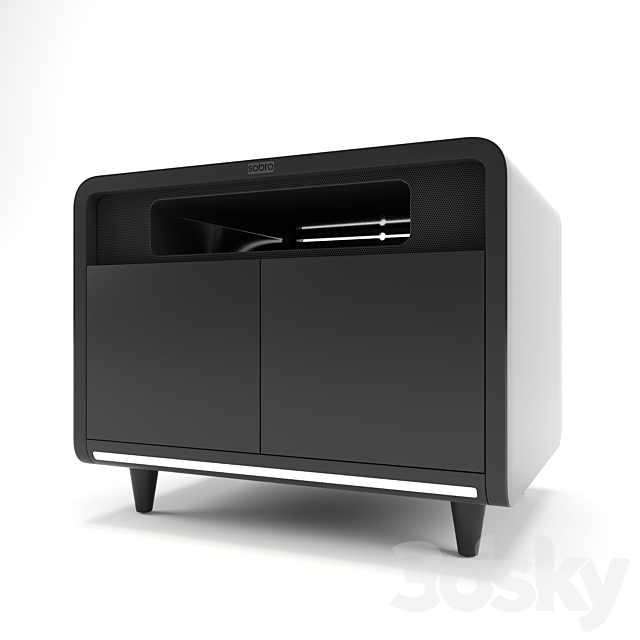 3d Models Sideboard Chest Of Drawer Sobro Smart Side Table