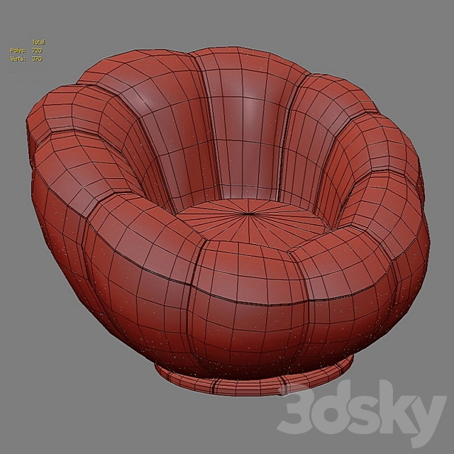 sherpa swivel tulip chair