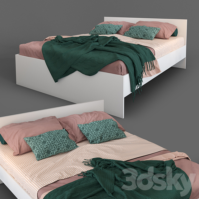 3d Models Bed Bed Hoff Nicole