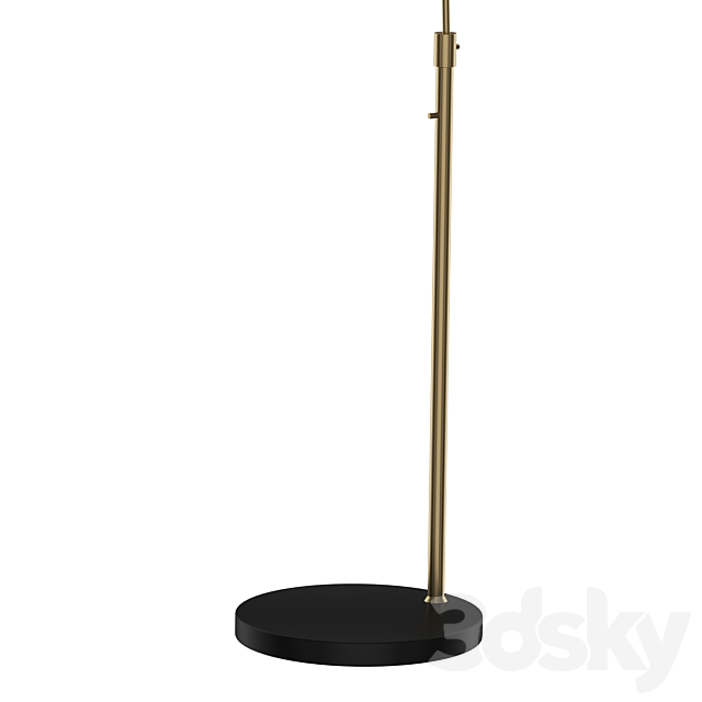 luna bella arc lamp