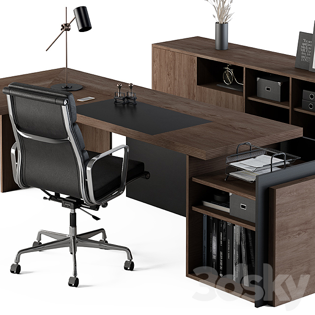 3d models Office furniture Office Furniture Manager Set03