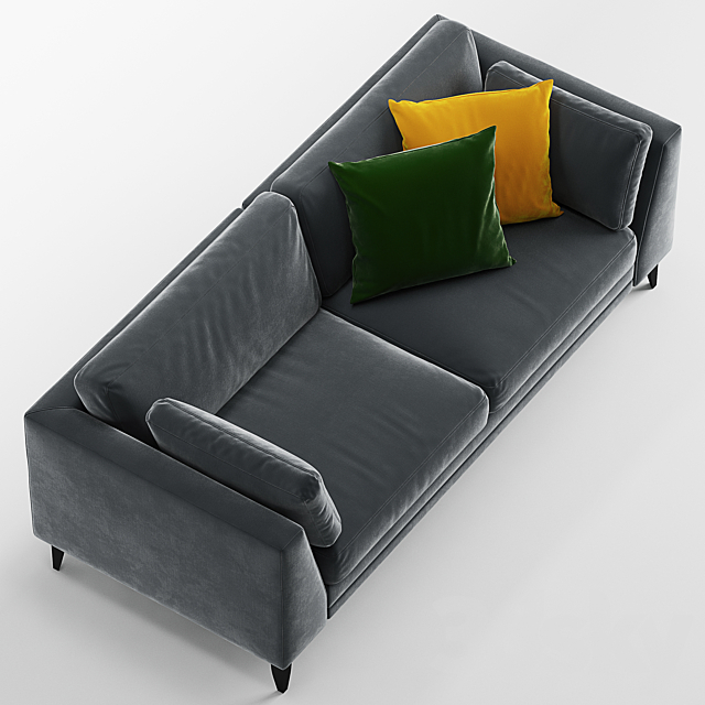 3d models: Sofa - Furninova Avignon sofa 2 seats