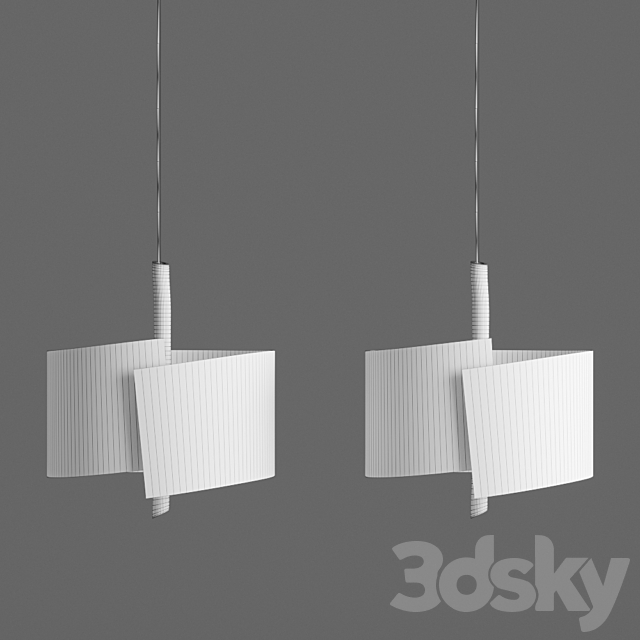 Lamp La Redoute Stolico Pendant light 3D Models