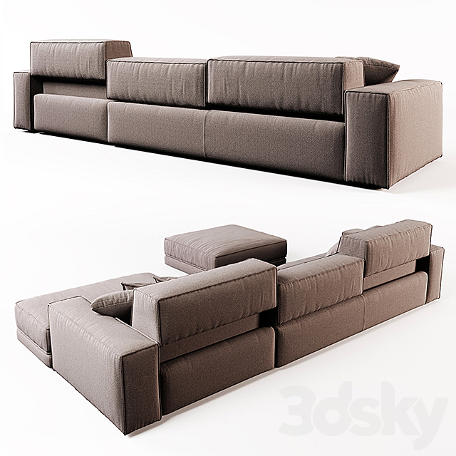 3d Models Sofa Buble Sofa By Ditre Italia