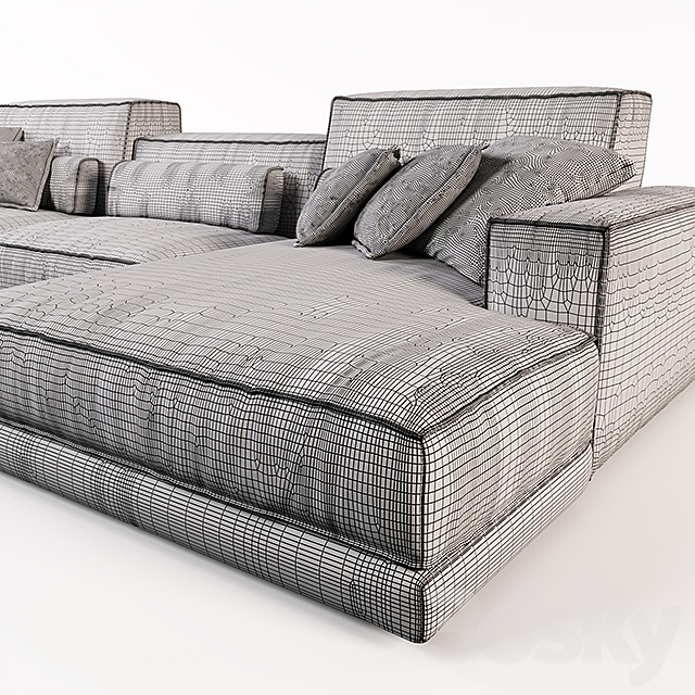 3d Models Sofa Buble Sofa By Ditre Italia