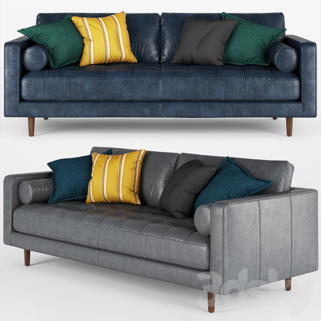 Article_Sven 3seater sofa Sofa 3D Models