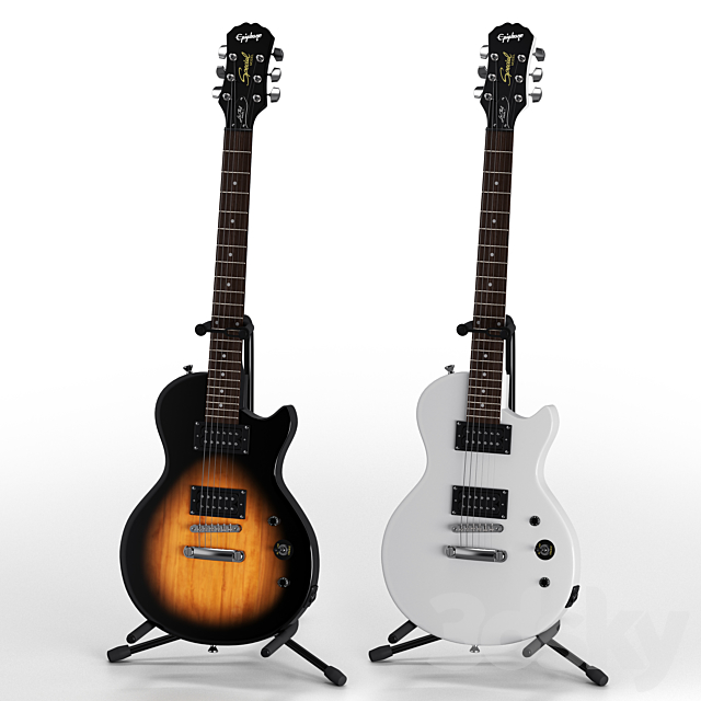 Electric Guitar Epiphone Les Paul Special II - Musical instrument - 3D  Models