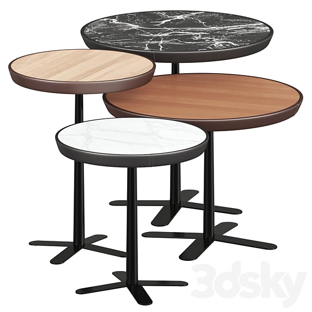 3d models: Table - Molteni & C. Kew Coffee Tables