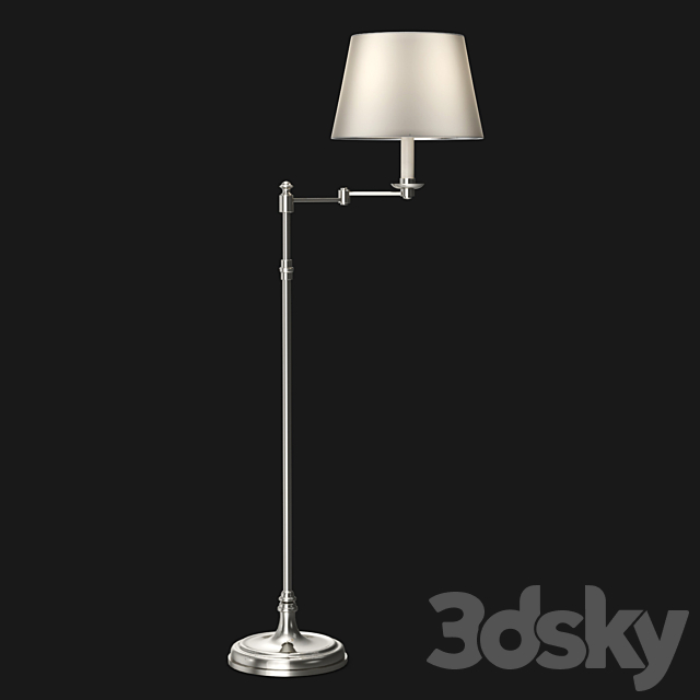 Vaughan Newport Floor Lamp, Stiffel Swing Arm Floor Lamp