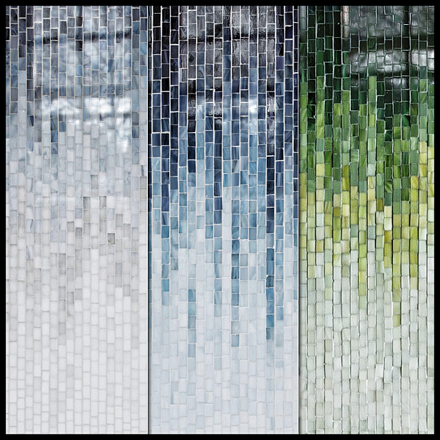 3d models Tile Billie ombre artistic tile