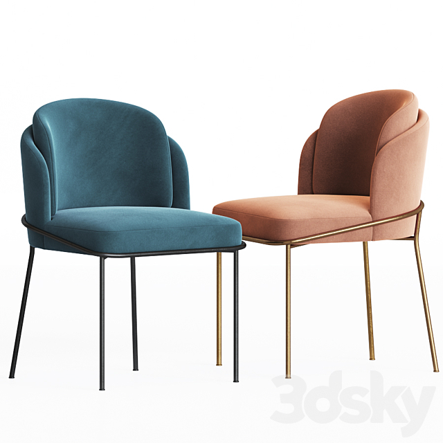 3d Models Chair Angelo Dining Chair Roveconcepts