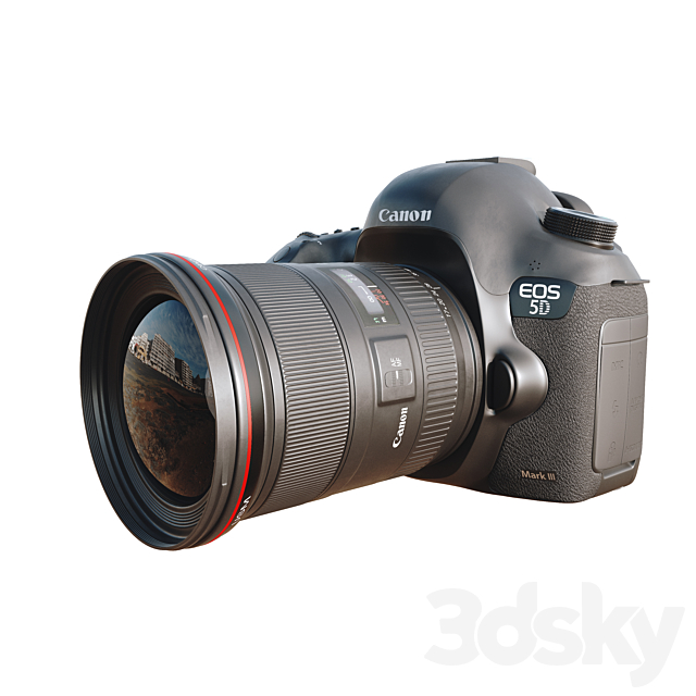 3d Models Miscellaneous Canon Eos 5d Mark Iii Camera